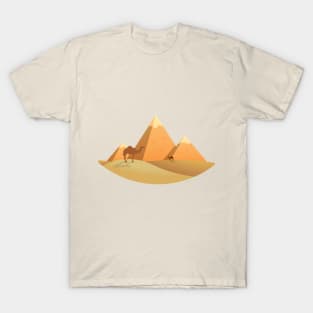 pyramids design T-Shirt